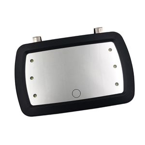 Other Interior Accessories Clip-on Visors Makeup Mirror Auto Sun Shield LED Touch Switch Without Battery