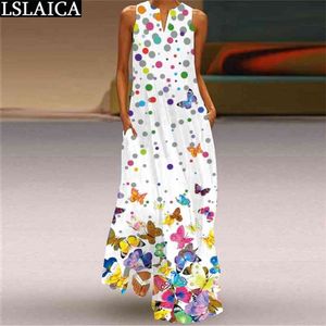 Drop Party Kleid V-ausschnitt Plus Größe Elegante Casual Sommer Frau A Linie High Street Fashion Urlaub Damen 210515