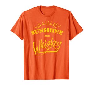 Maglietta divertente per bere Sunshine, maglietta con liquore al whisky