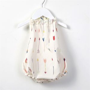 아기 romper 꽃 인쇄 playsuit 여름 아기의 패션 옷 아웃웨어 Sunsuit 유아 귀여운 액세서리 Jumpsuit 좋은 품질 581 K2