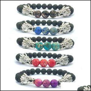 Beaded, Strands Bracelets Jewelrynatural Stone Bracelet Men And Women Explosion Models Jewelry Simple Atmosphere Personality Essence Diffusi