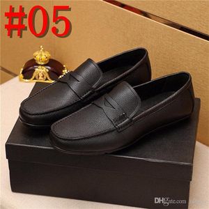 L5 novo crocodilo vintage moda homens sapatos formal vestido casual sapatos de couro empresarial mocassins designer sapatos de escritório