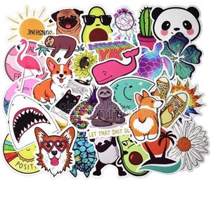 50 sztuk szczeniak Kirky DIY Naklejki Cute Animal Plakaty Graffiti Deskorolka Snowboard Laptop Bagaż Motocykl Home Naklejka Prezenty Dla Dzieci CDC03H