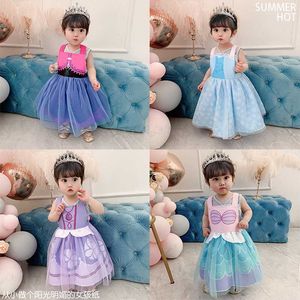 style Children apron Baby Draw Coverall Girls Waterproof Eating Bib Reverse Dressing E20293 210610