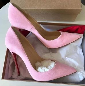 Bir Ayakkabının Alt Kısmı toptan satış-Klasik kadın elbise ayakkabı kırmızı alt yüksek topuklu sivri burun so kate kırmızı taban yüksek topuklu lüks tasarımcılar patent deri bayan düğün parçası siyah çıplak pompa