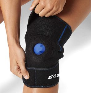 Elbow Knee Pads Ice Pack Wrap av Thera Hots Cold Therapy Knees Support Brace Sleeve för bursit smärtlindring ger dag eller julklapp