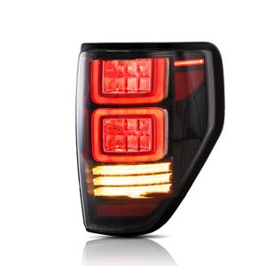 Bilstyling bakljus F150 bakljus för Ford F150 2009-2014 LED-bakljus drl Brake Light Beam Automotive Accessories319B