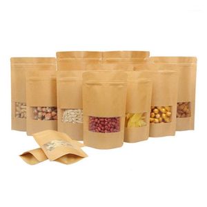 Embrulho de presente 50pcs Kraft Paper Sacts