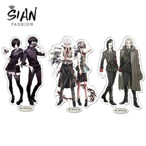 Anime Tokyo Ghoul Akrilik Şekil Standı Model Plaka Masası Dekorasyon Karikatür Kaneki Ken Touka Kirishima Ayakta Plaka Oyuncak Takı G1019