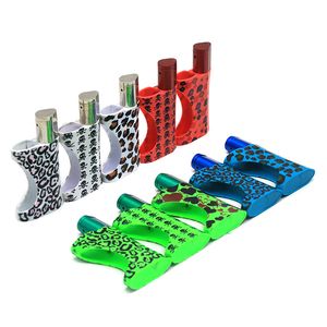 Kreatywny Plastikowy Piszący Miska Z Lighter Holder Tobacco 95.5mm Tajne Dania Obialenia Akcesoria Zyy867