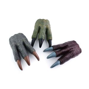 Wholesale tinkle bells for sale - Group buy Dinosaur Claw Hands Gloves For Kids Cosplay Christmas Halloween Party Prop Supplies Trick Toy H1009