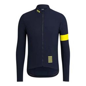 Rapha Pro Team Spring / Autum Мужская езда на велосипеде с длинными рукавами Джерси Дорожные рубашки Roading Roading Roading Roading Tops Дышащие спорты на открытом воздухе Maillot S21050728