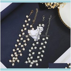 Necklaces & Pendants Jewelrypearl Clavicle Chain Female Choker Neck Strap Simple Short Necklace Jewelry Chokers Drop Delivery 2021 Eyv0I