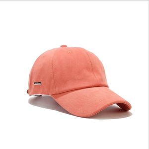 Dobry A ++ Pure Color Japanese Małe świeże męskie i damskie czapki kapelusze GSMB069A Moda Haftowane Miękkie Top Damska Kapelusz Baseball Kapelusz
