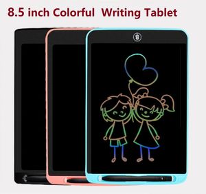 8,5 polegadas LCD escrita tablet colorido desenho digital tablet caligrafia pad portátil tablet eletrônico placa ultra-fina com caneta