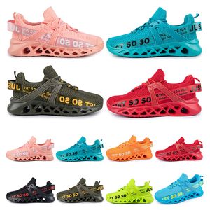 Running Shoes Mens Womens Stor storlek 36-48 EUR Mode Andas Bekväm svart Vit Grön Röd Rosa Bule Orange Trettio Seven