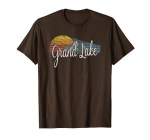 Vintage Grand Lake CO Souvenir Retro 70's Style T-Shirt