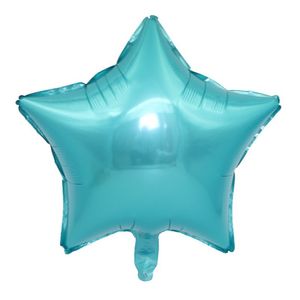 18 tums stjärna aluminiumfilm ballong bröllopsfest dekoration colorfull uppblåsbara ballongfolie ballong t2