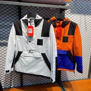 Camping mens jacket women girl Coat Production Hooded Jackets With Letters Windbreaker Zipper Hoodies For Men Sportwear Tops Clothing
