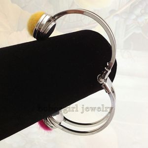 Nf3061 for Women Newest Bangle Bracelet (fit 18mm 20mm Snaps) Q0722