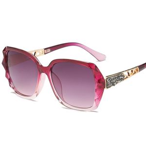 Мода квадратные солнцезащитные очки женщины роскошный бренд большой фиолетовый солнцезащитные очки женские зеркальные оттенки дамы