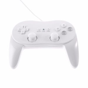 Kontrolery gier joysticks gamePads klasyczny przewodowy kontroler dla Wii drugiej generacji profesjonalisty