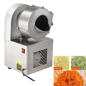 Multifunktion Elektrisk skärmaskin Automatisk Vegetabilisk Potatislök Morot Ginger Slicer 220V