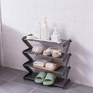 Wholesale space saving shoe storage cabinet for sale - Group buy Hooks Rails Multi layer Simple Shoe Cabinet DIY Assembled Space saving Organizer Shelf Home Dorm Storage Closet Dustproof Shoes Rack