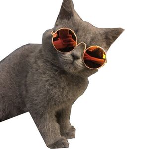 Rolig husdjur katt solglasögon skyddsglasögon utomhus party glasögon hundkläder Schnauzer Teddy corgi valp levererar tillbehör
