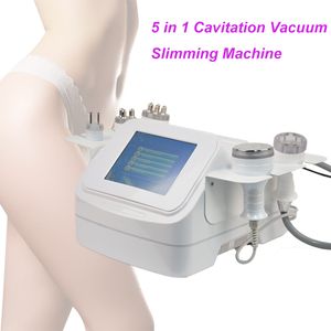 Radio Frequency Bipolar Slimming 40K Ultrasonic Cavitation 5 in 1 Cellulite Removal Machine Vacuum lose Weight Beauty Equipme