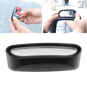 Other Interior Accessories 1PC Mini Rearview Car Mirror Assitant Wide Angle Trapezoid Blind Spot Side Rear View Rain Shade Auto