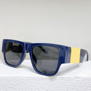 Sonnenbrille für Herren oder Damen, 4403, modische, klassische Catwalk-Brille, Herren-Brille zum Fahren, Reisen, Urlaub, Schwarz, Rot, Blau, Rahmen, Anti-UV-Gläser, mit Originalverpackung