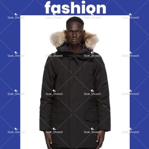 Top Jackor Mens Down Jacket Puffer Hooded Wolf Fur Tjockrock Män Högkvalitativ Anka OuterWear Feather Parka Klassisk Varm Bomull Förtjockad