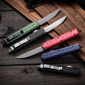 Wholesale edc clips resale online - auto benchmade bm3300 bm3500 a07 utx85 combat knives double action clip camping cutting tool folding tactical edc pocket knife246n