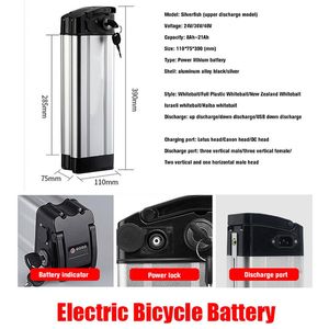 Wholesale new electric bicycle battery for sale - Group buy New Electric Bicycle Battery Packs V V V V For Ah Ah Ah Ah Duty Free High Power Lithium Vehicle Rechargeable Batteries a32