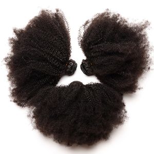 Wholesale afro curly hair bundles resale online - Wholesaler human hair bundles Afro curly inch
