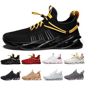 Oddychający Męskie Mody Damskie Buty do biegania A37 Triple Black White Green Shoe Outdoor Mężczyźni Kobiety Designer Sneakers Sport Trenerzy Oversize