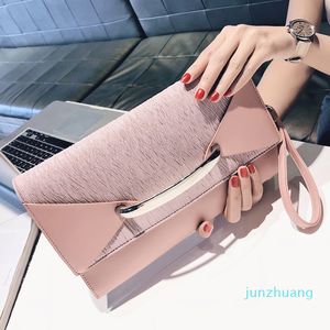 HBP Frauen Taschen Umhängetasche weiblichen kleinen Umschlag koreanische Persönlichkeit Mode Allgleiches Temperament Kupplung Messenger Brieftasche