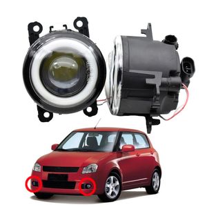 fog light with for Subaru Justy III (G3X) Hatchback 2003--2008 2 x Car Accessories high quality LED DRL headlights Lamp