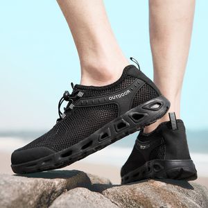 Yalınayak Yürüyüş toptan satış-Su Ayakkabı kadın Plaj Yürüyüş Yüzme Deniz erkek Sucul Hızlı Kurutma Sneakers Spor Çizmeler Casual Galothes Kauçuk Yalınayak