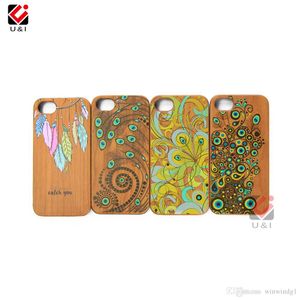 Shockproof phone cases for iPhone 11 12 Plus X XR XS Creative TPU wooden art pattern design back cover