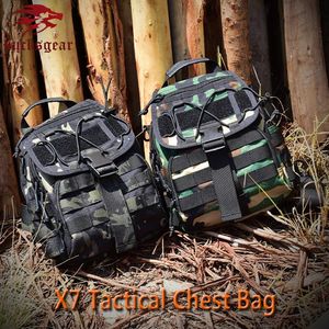 Wholesale small stuff bag for sale - Group buy Stuff Sacks BUCKSGEAR Outdoor Camouflage Small Tactical Bag l Durable Molle System Fashion Army Fans Military Chest Multi function