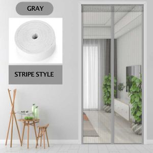 Summer Magnetic Mesh Net Anti Mosquito Insect Fly Bug Curtain Automatic Closing Door Screen Kitchen Curtain Drop 210712