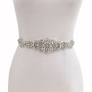 Fazinhos de casamento Shinestone Belts Wedding Bead Diferentes acessórios de faixas de nupcial coloridas para mulheres