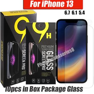 protezione dello schermo del telefono in vetro temperato di alta qualità per iPHONE 13 12 11 pro max XR XS 8 7 6 6S PLUS iphone13 Samsung A01 A11 A12 A01-Core A01S A02 A02S LG stylo7 stylo6