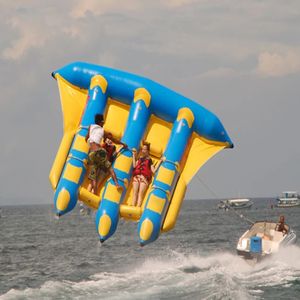 3 tubes 6 seats water sports toys Boat inflatable flyfish flying fish towables Water Park Games