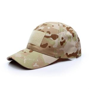 여름 전술 하이킹 모자 위장 모자 야구 단순함 야외 군대 카모 사냥 모자 모자 성인