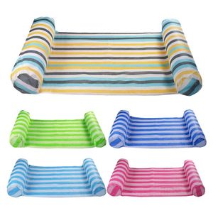 Tubos infláveis ​​de flutuações de verão de esporte de hammock de hammock de cama de hammock de sala de barra