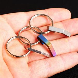 Mini Bottle Opener Keychain Outdoor Camping Equipment Portable Pocket Lätta köksredskap K33