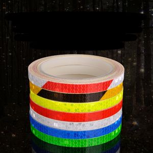 DIY Reflekterande klistermärken Strip Decal Tape Safety Vattentät För Cykel Cykling Motorcykel Bil Holiday Decoration